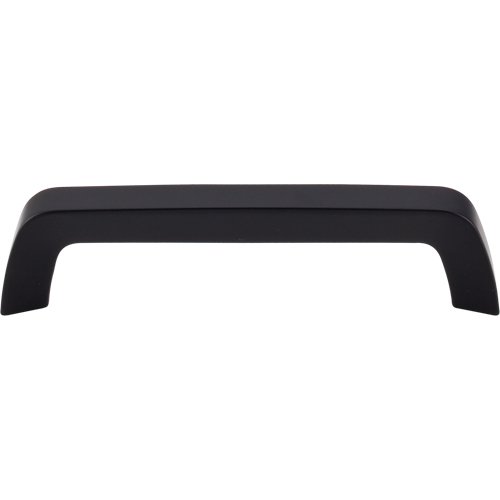 Top Knobs Tapered Bar 5 1/16" Centers Arch Pull in Flat Black