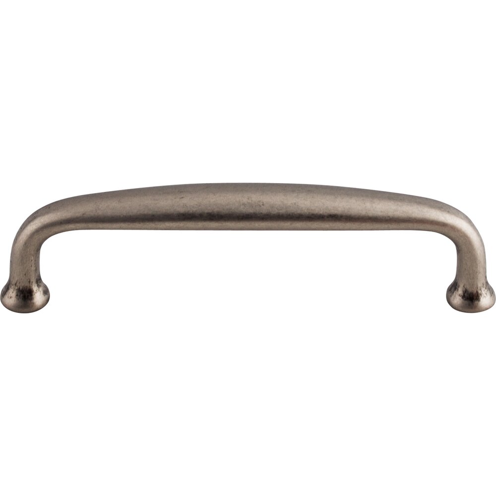 Top Knobs Charlotte 4" Centers Bar Pull in Pewter Antique