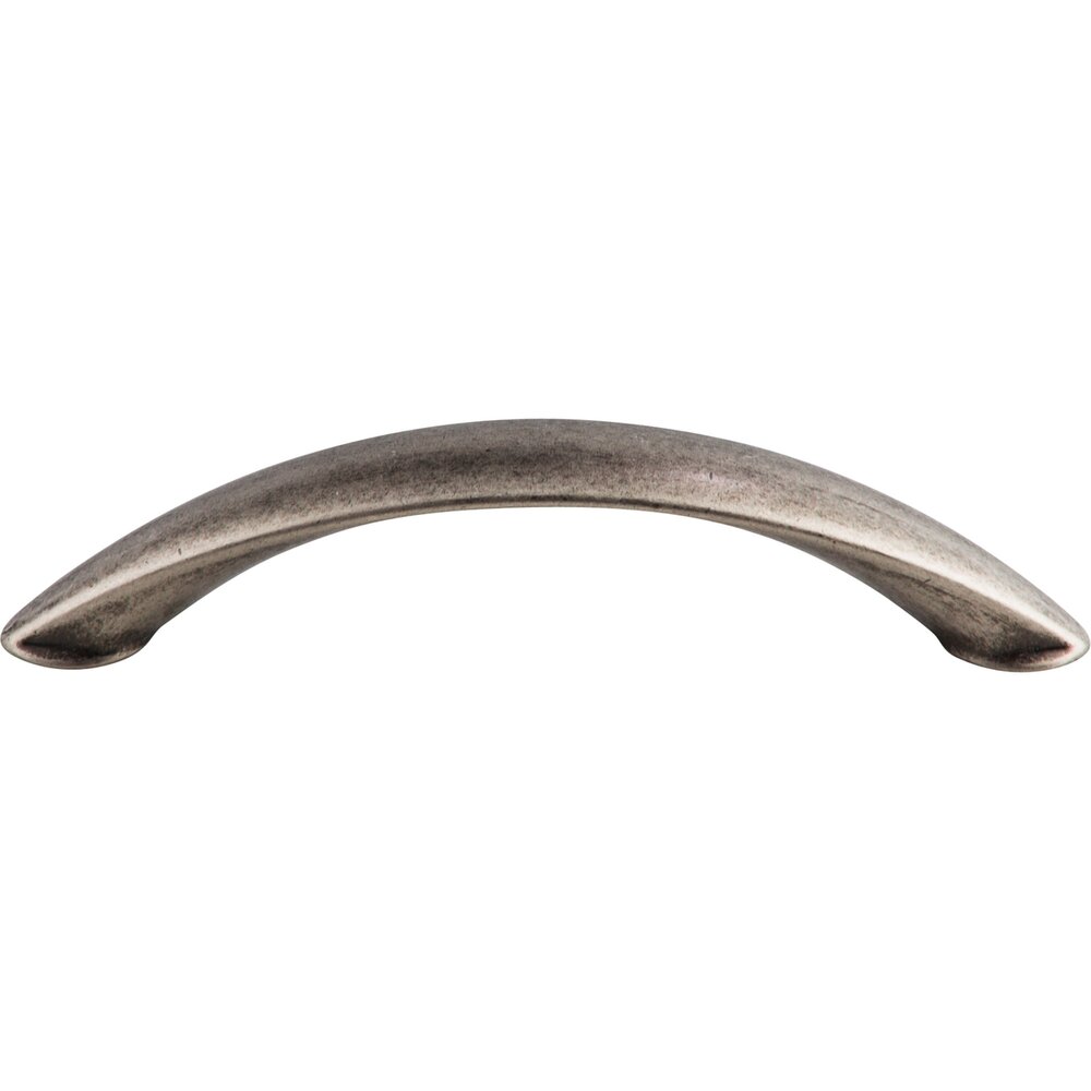Top Knobs Arc 4" Centers Arch Pull in Pewter Antique