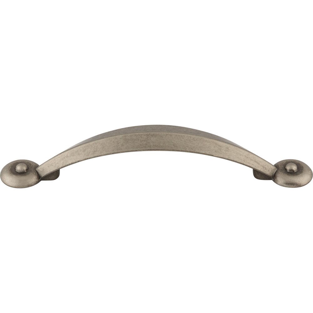 Top Knobs Angle 3 3/4" Centers Arch Pull in Pewter Antique