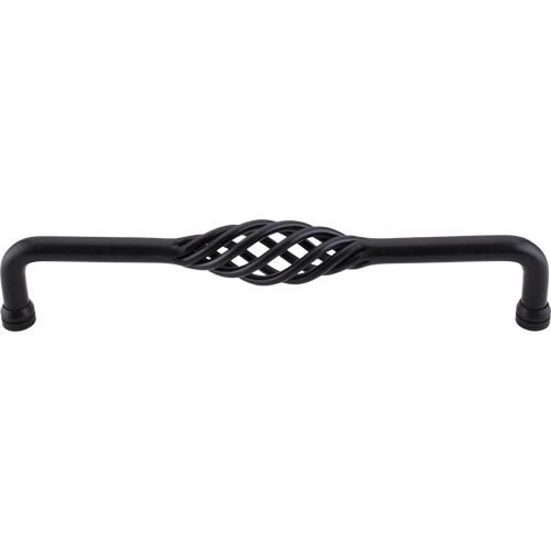 Top Knobs 12" Centers Oversized Pull in Patine Black