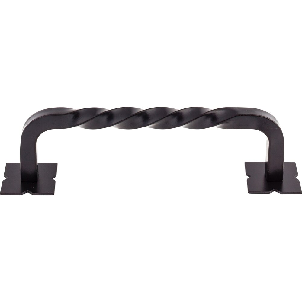Top Knobs Twist 8" Centers Appliance Pull in Patine Black