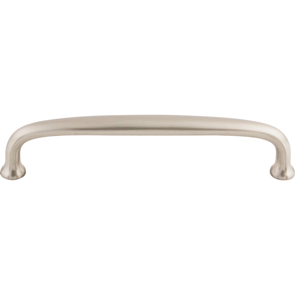 Top Knobs Charlotte 6" Centers Bar Pull in Brushed Satin Nickel