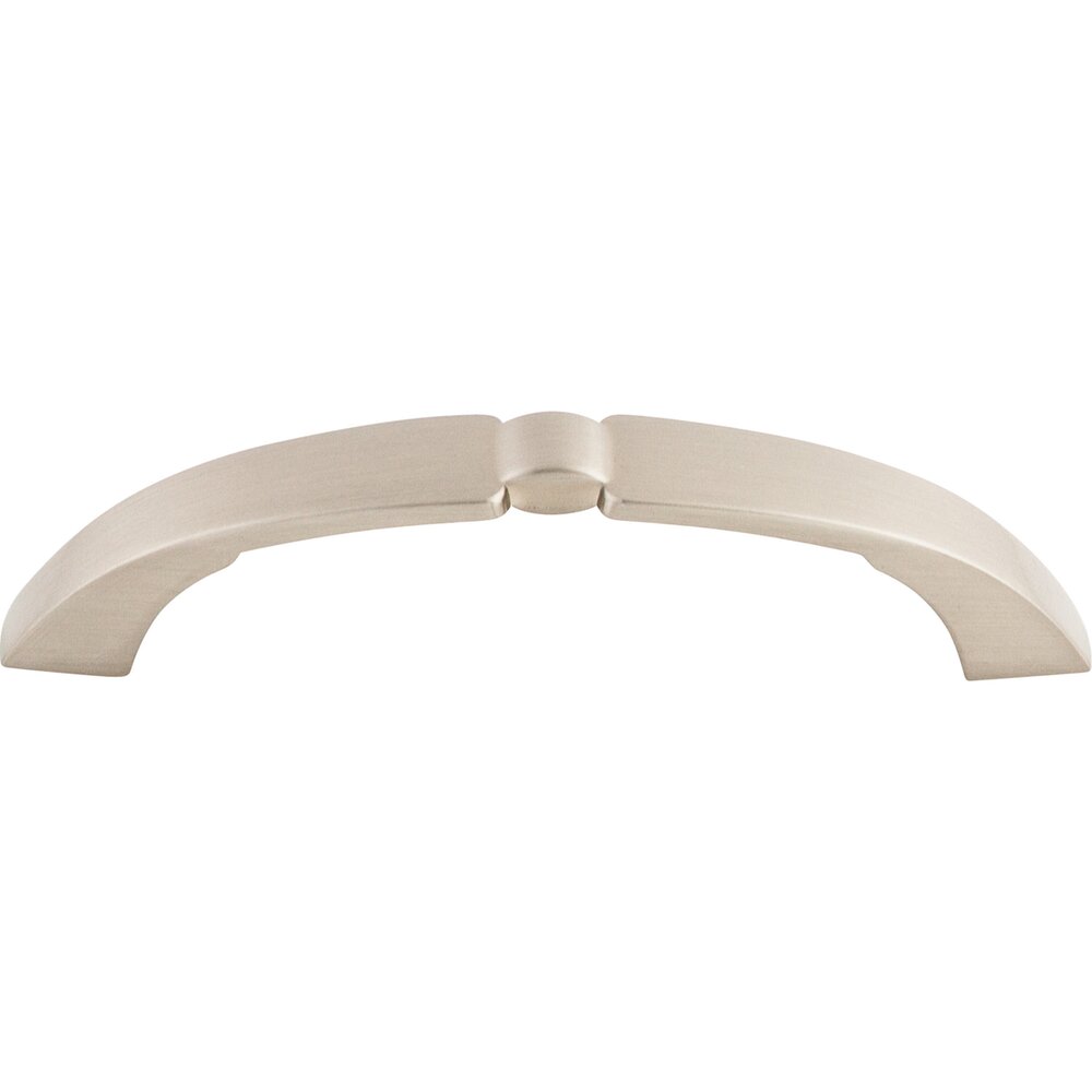 Top Knobs Lida 3 3/4" Centers Arch Pull in Brushed Satin Nickel