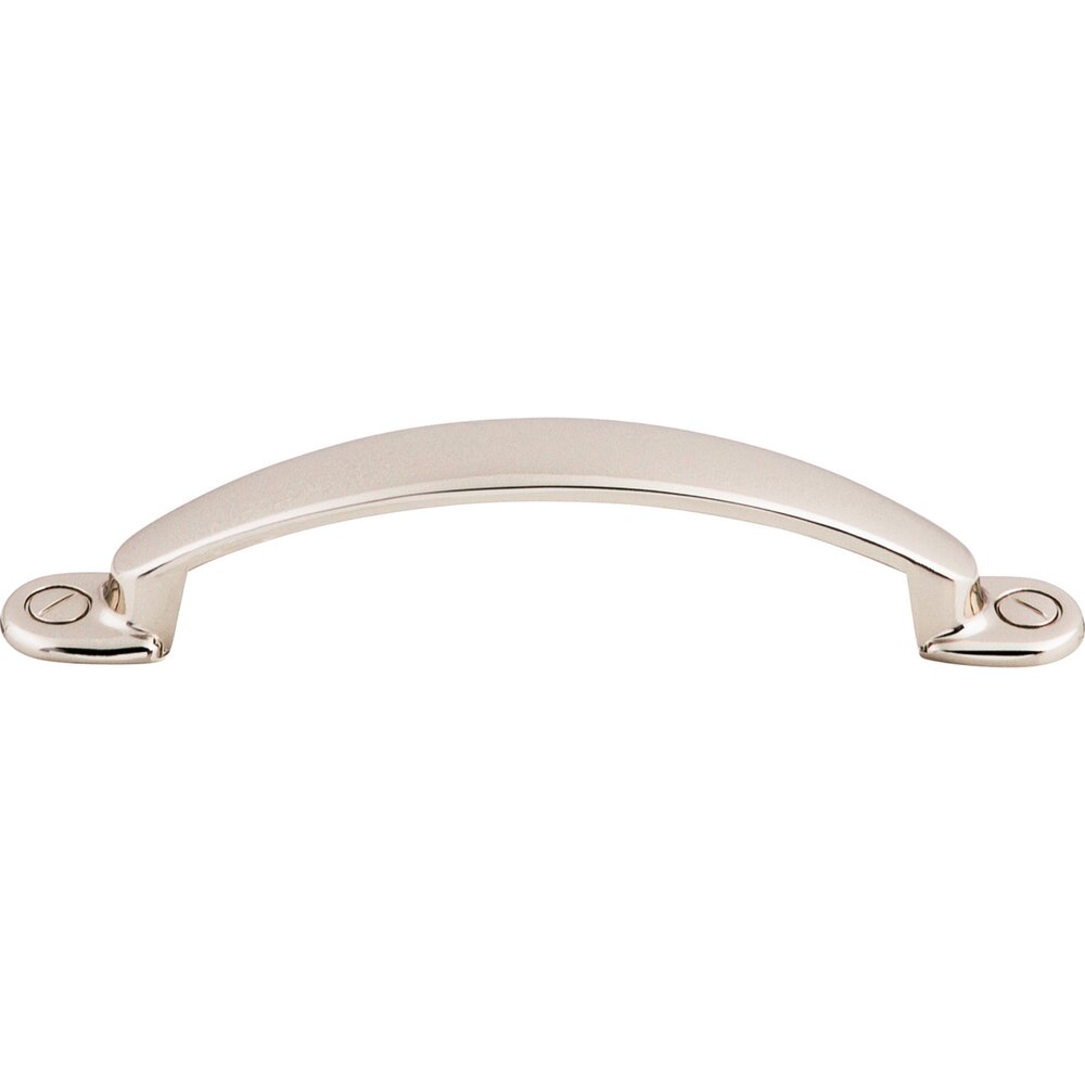 Top Knobs Arendal 3 3/4" Centers Arch Pull in Polished Nickel