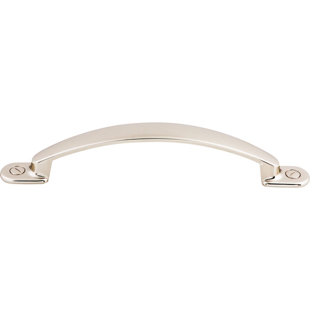 Top Knobs Arendal 5 1/16" Centers Arch Pull in Polished Nickel