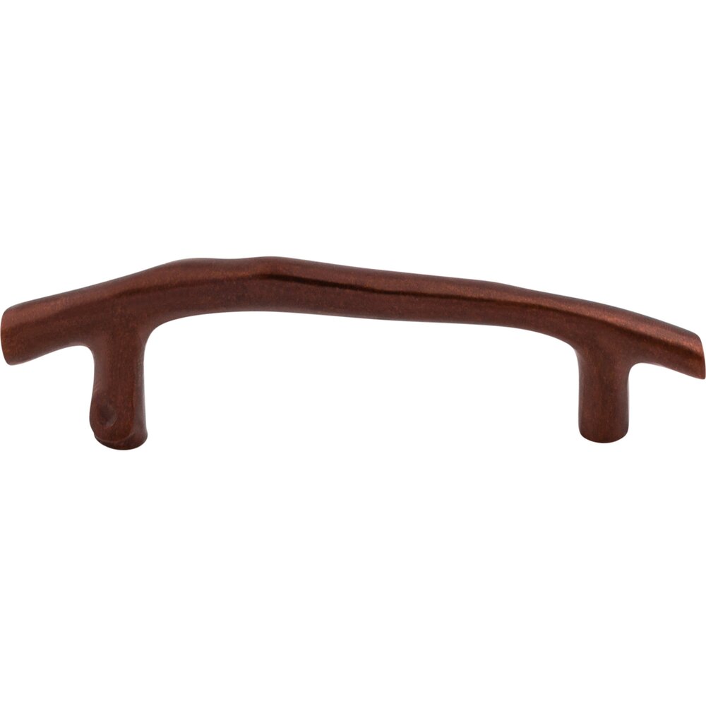 Top Knobs Aspen Twig 3 1/2" Centers Arch Pull in Mahogany Bronze