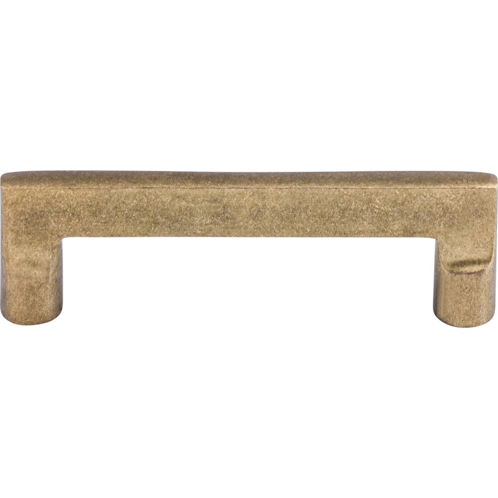 Top Knobs Aspen Flat Sided 4" Centers Bar Pull in Light Bronze