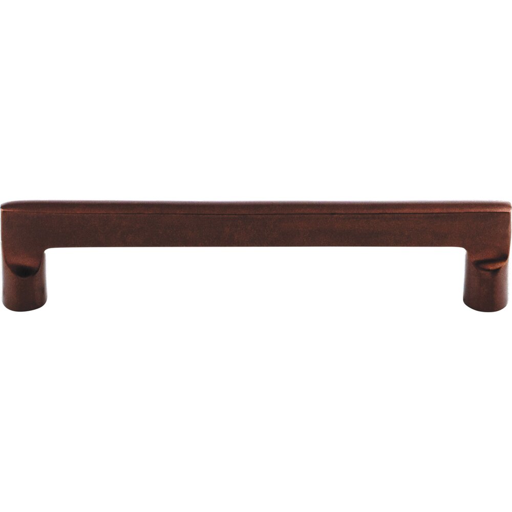 Top Knobs Aspen Flat Sided 6" Centers Bar Pull in Mahogany Bronze