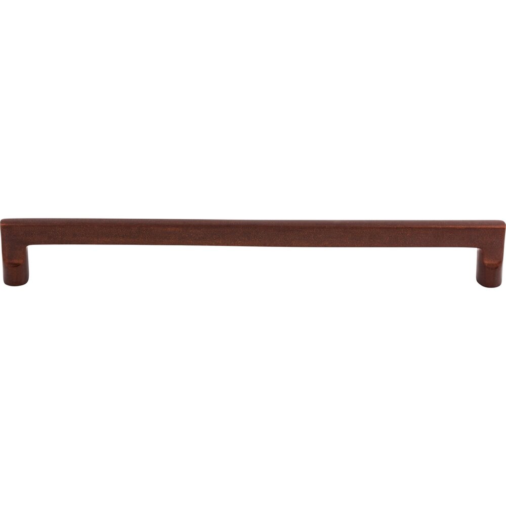 Top Knobs Aspen Flat Sided 18" Centers Bar Pull in Mahogany Bronze