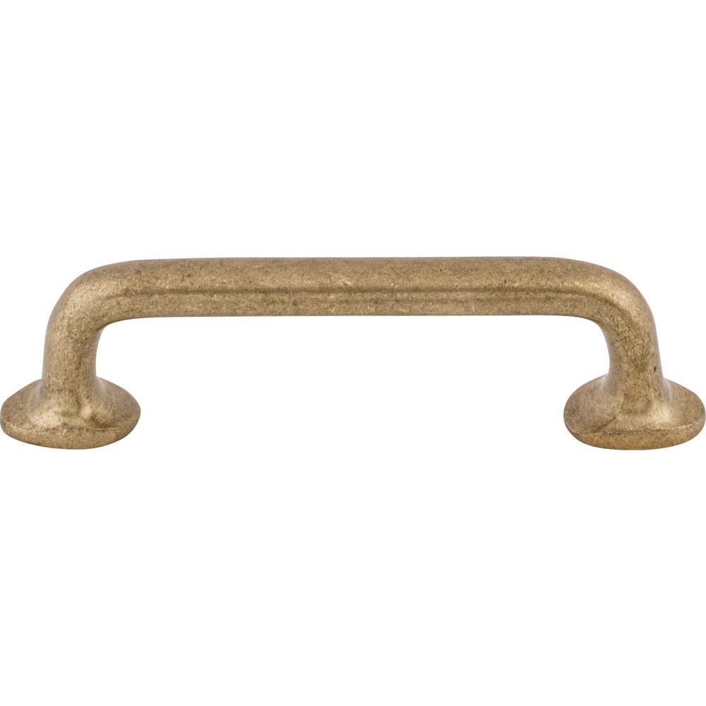Top Knobs Aspen Rounded 4" Centers Bar Pull in Light Bronze