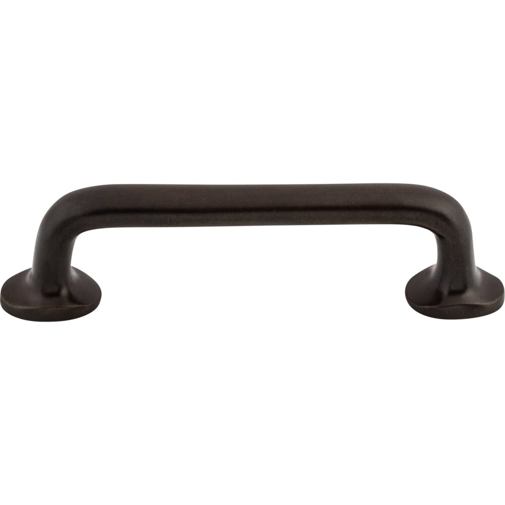 Top Knobs Aspen Rounded 4" Centers Bar Pull in Medium Bronze