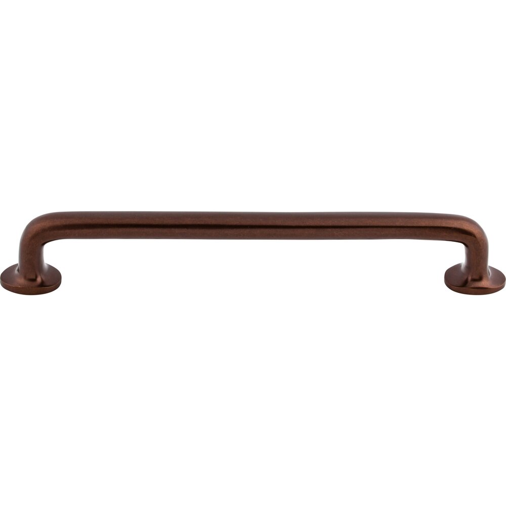 Top Knobs Aspen Rounded 9" Centers Bar Pull in Mahogany Bronze