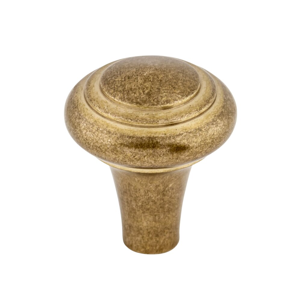 Top Knobs Aspen Peak 1" Diameter Mushroom Knob in Light Bronze