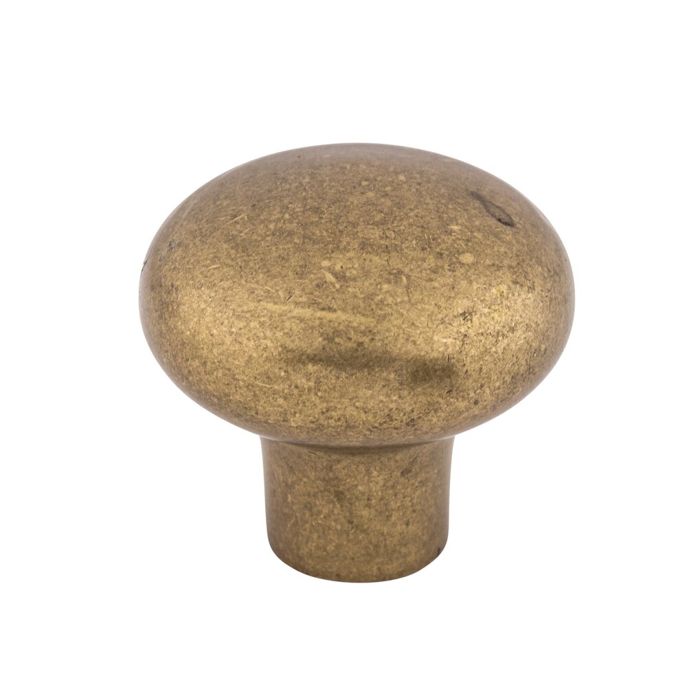 Top Knobs Aspen Round 1 3/8" Diameter Mushroom Knob in Light Bronze