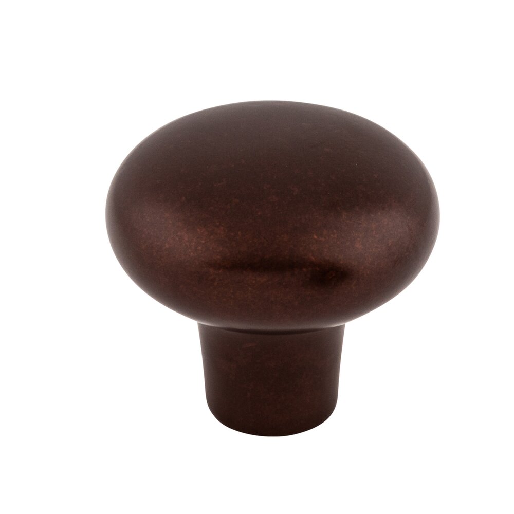 Top Knobs Aspen Round 1 3/8" Diameter Mushroom Knob in Mahogany Bronze