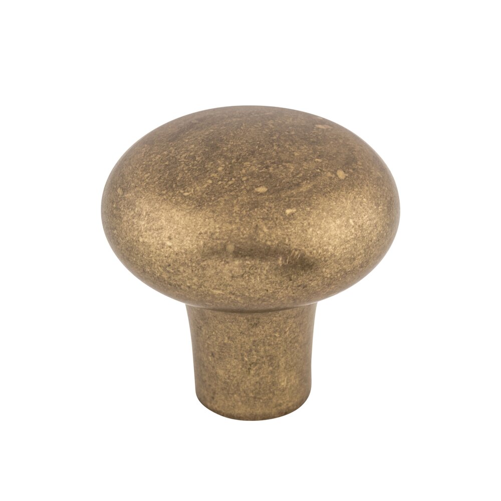 Top Knobs Aspen Round 1 5/8" Diameter Mushroom Knob in Light Bronze