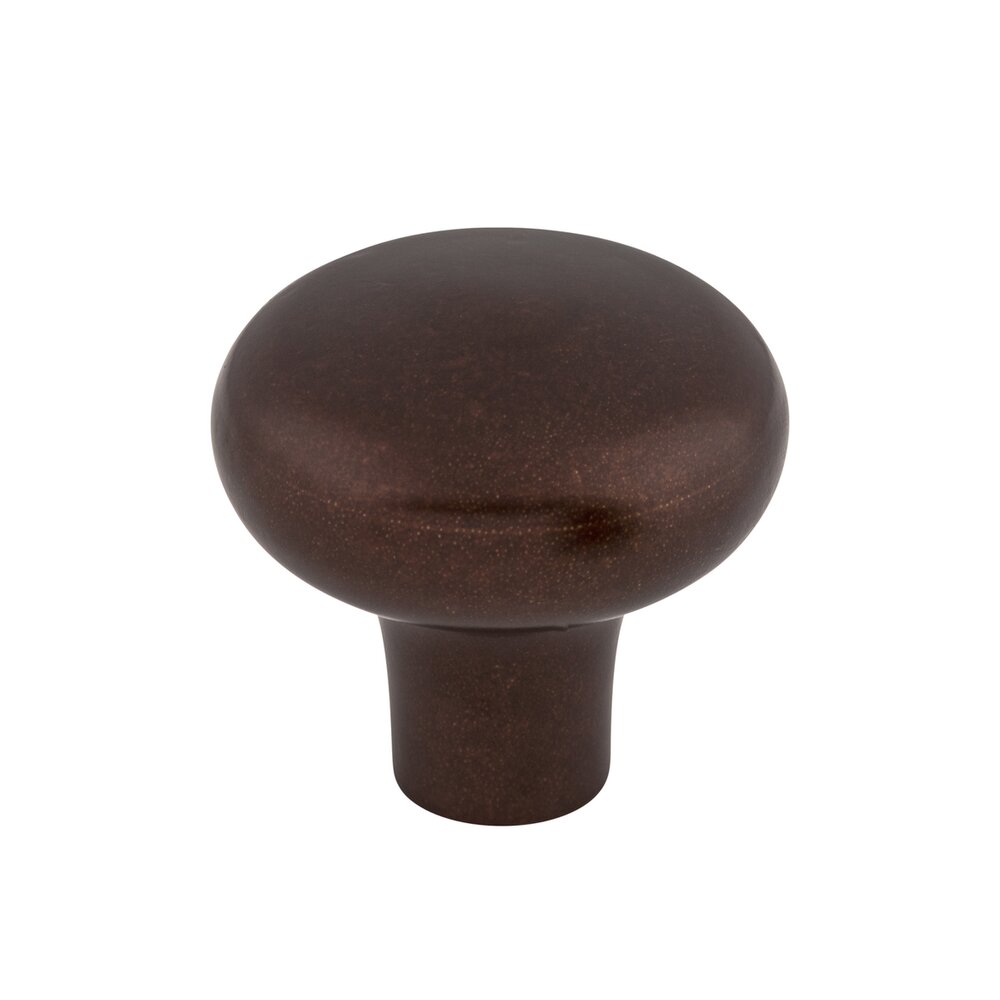 Top Knobs Aspen Round 1 5/8" Diameter Mushroom Knob in Mahogany Bronze
