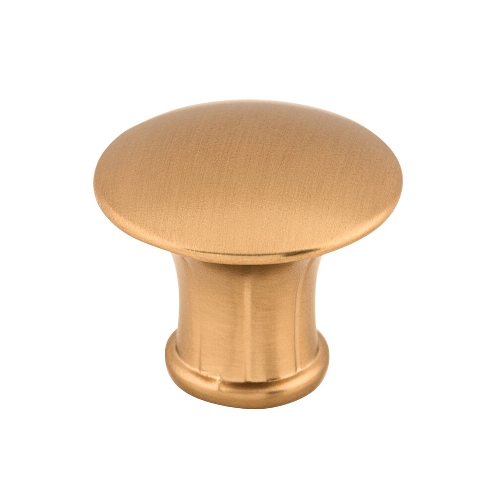 Top Knobs Lund 1 1/4" Diameter Mushroom Knob in Brushed Bronze