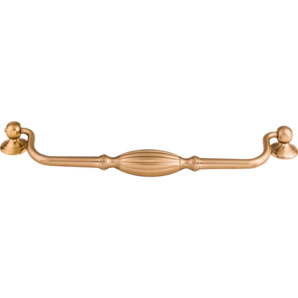 Top Knobs Tuscany 8 13/16" Centers Drop Pull in Brushed Bronze