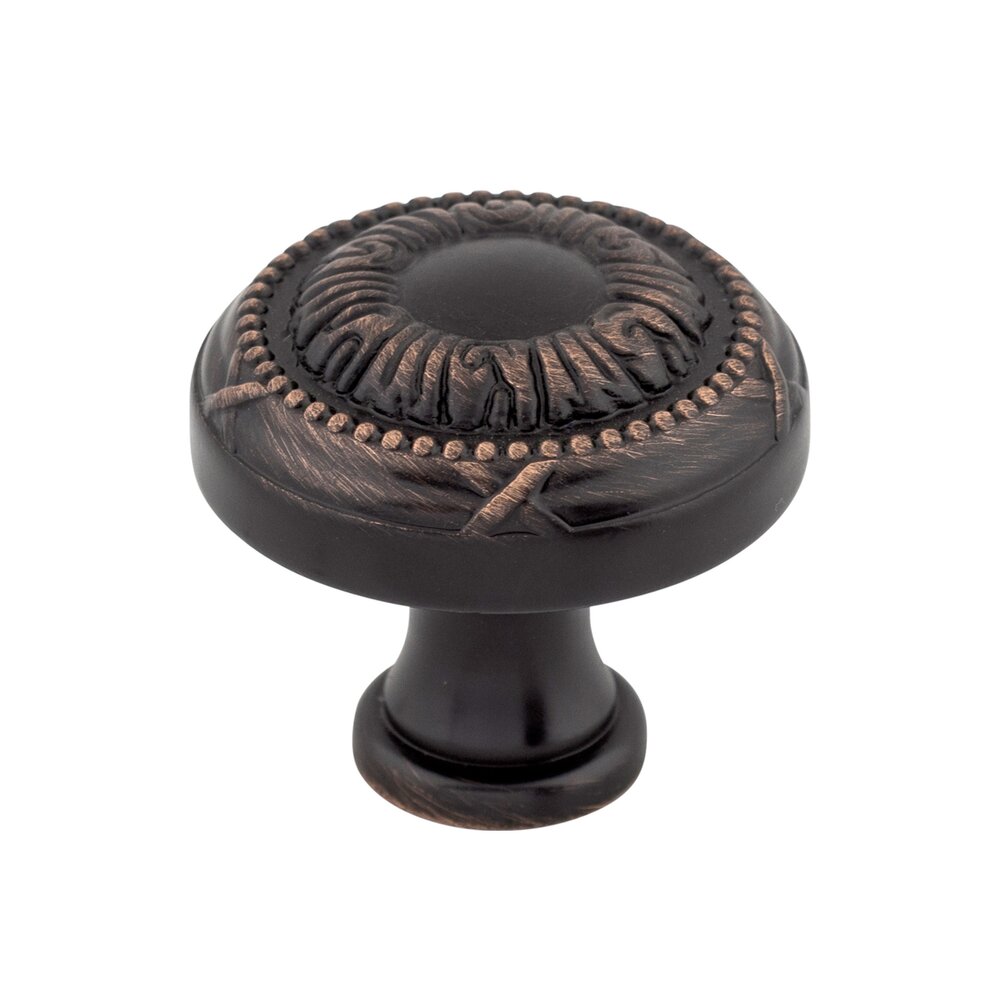 Top Knobs Ribbon 1 1/4" Diameter Mushroom Knob in Tuscan Bronze