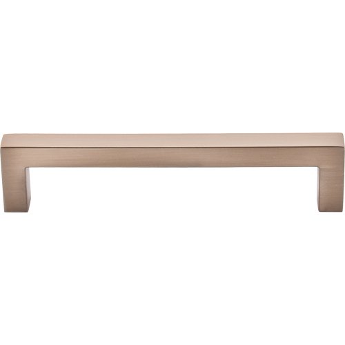 Top Knobs Square Bar 5 1/16" Centers Bar Pull in Brushed Bronze