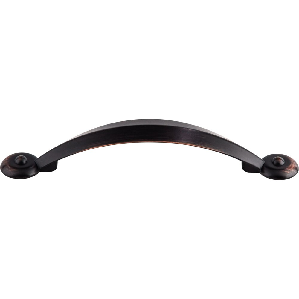 Top Knobs Angle 3 3/4" Centers Arch Pull in Tuscan Bronze