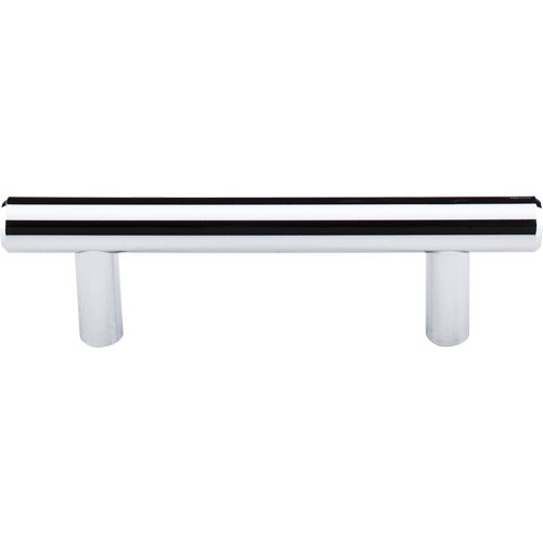 Top Knobs Hopewell 3" Centers Bar Pull in Polished Chrome