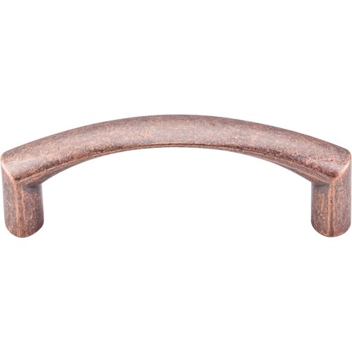 Top Knobs Griggs 3" Centers Arch Pull in Antique Copper