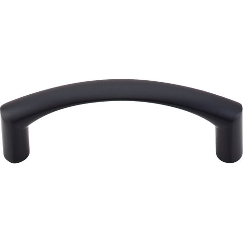 Top Knobs Griggs 3" Centers Arch Pull in Flat Black