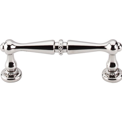 Top Knobs Edwardian 3" Centers Bar Pull in Polished Nickel