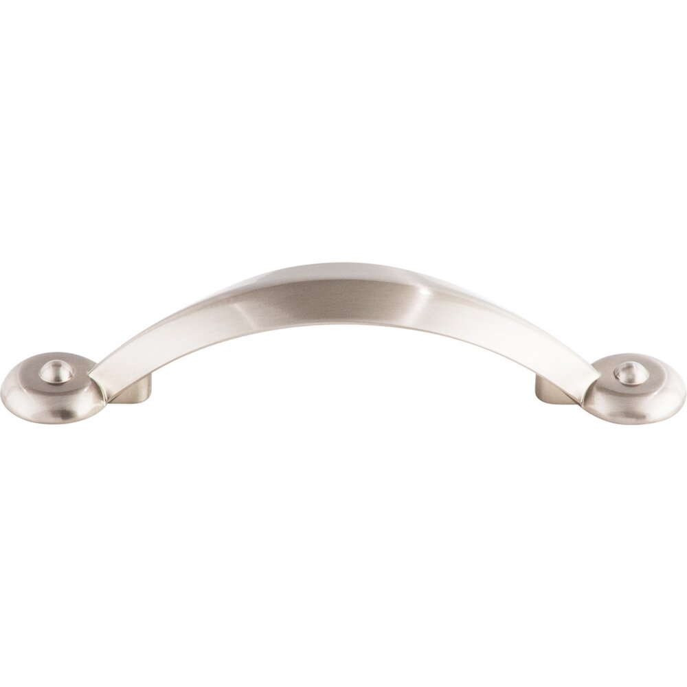 Top Knobs Angle 3" Centers Arch Pull in Brushed Satin Nickel