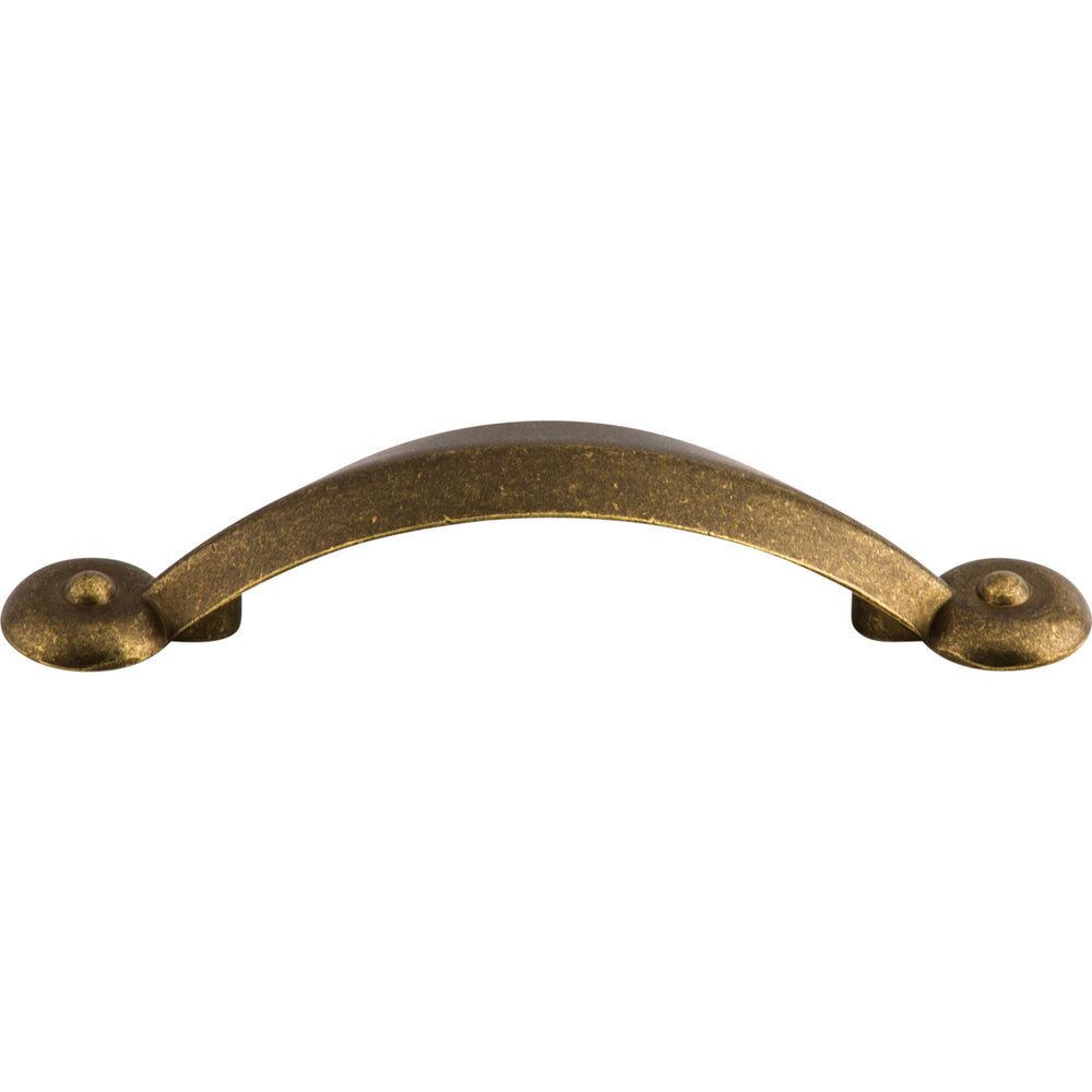 Top Knobs Angle 3" Centers Arch Pull in German Bronze