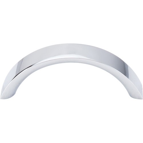 Top Knobs Crescent 3" Centers Arch Pull in Polished Chrome