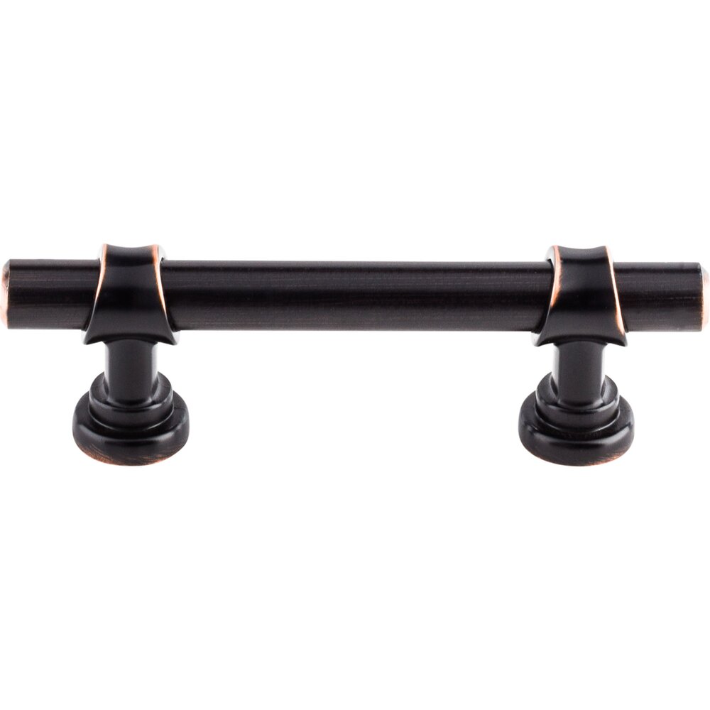 Top Knobs Bit 3" Centers Bar Pull in Tuscan Bronze