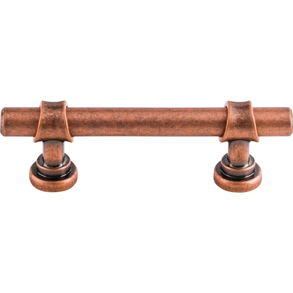 Top Knobs Bit 3" Centers Bar Pull in Antique Copper