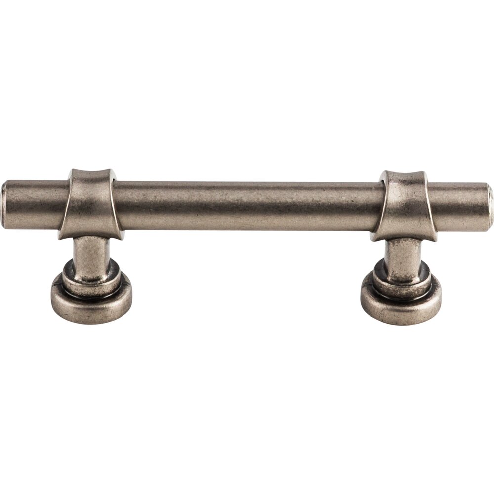 Top Knobs Bit 3" Centers Bar Pull in Pewter Antique