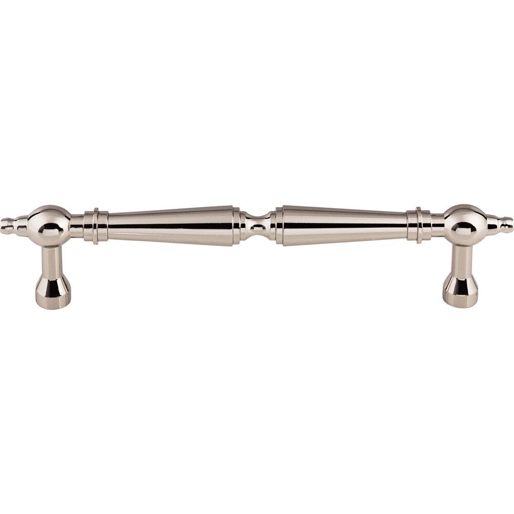 Top Knobs Asbury 7" Centers Bar Pull in Polished Nickel