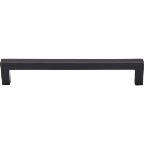 Top Knobs Square Bar 6 5/16" Centers Bar Pull in Tuscan Bronze