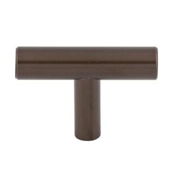 Top Knobs Hopewell 2" Long Bar Knob in Oil Rubbed Bronze