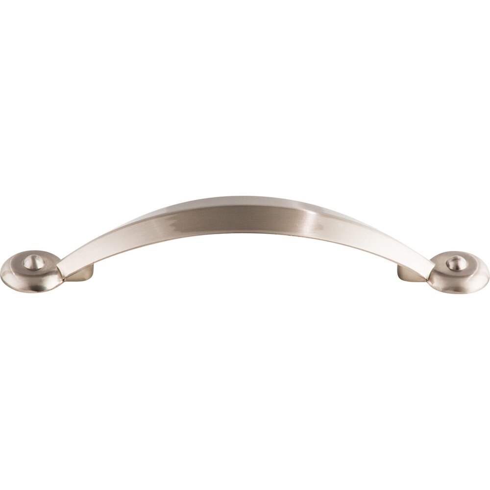 Top Knobs Angle 3 3/4" Centers Arch Pull in Brushed Satin Nickel