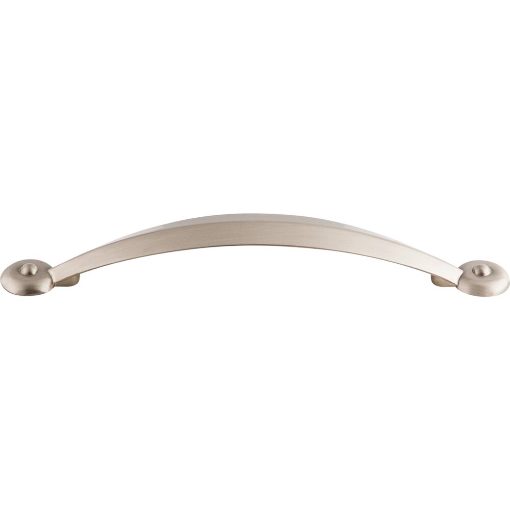 Top Knobs Angle 5 1/16" Centers Arch Pull in Brushed Satin Nickel