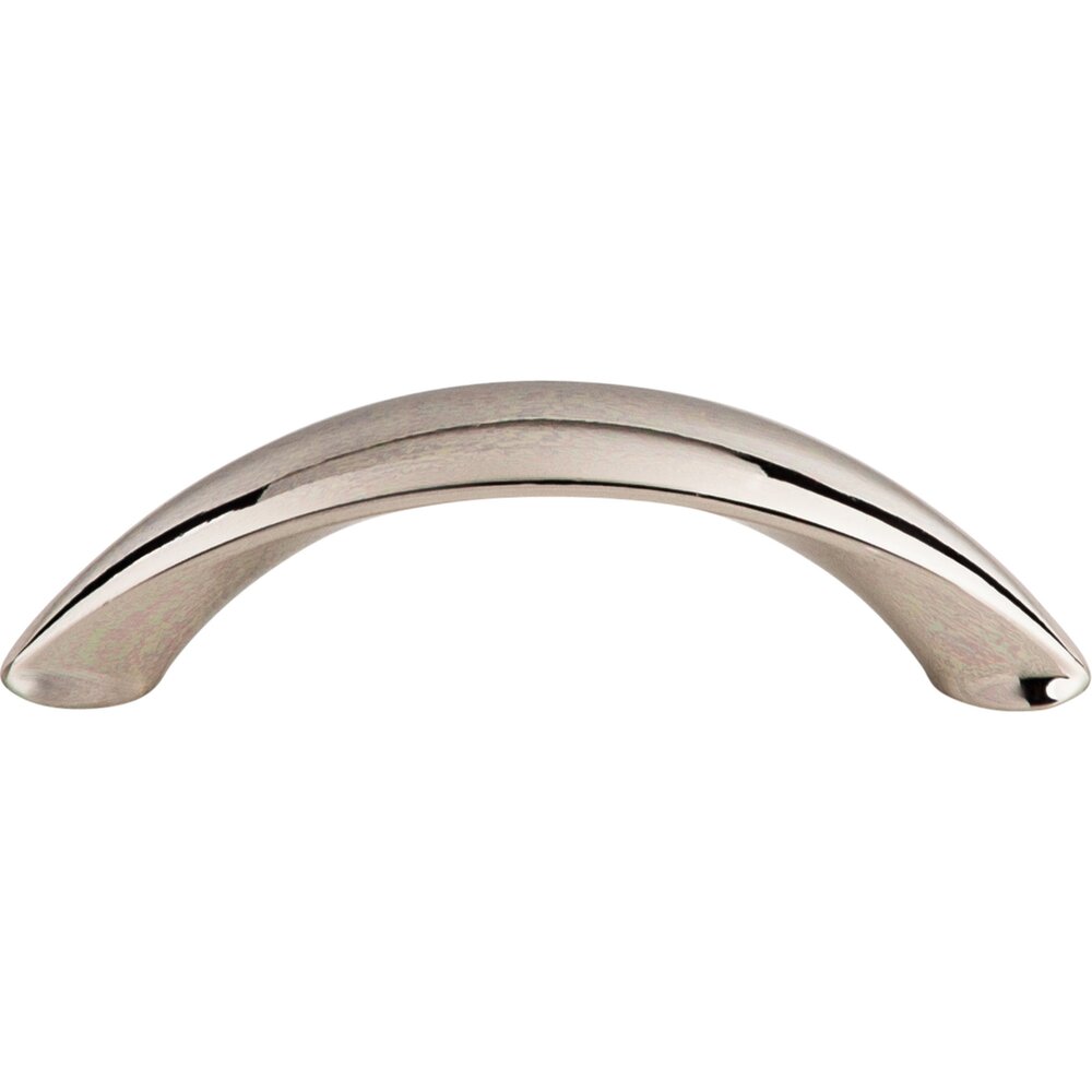 Top Knobs Arc 3" Centers Arch Pull in Polished Nickel