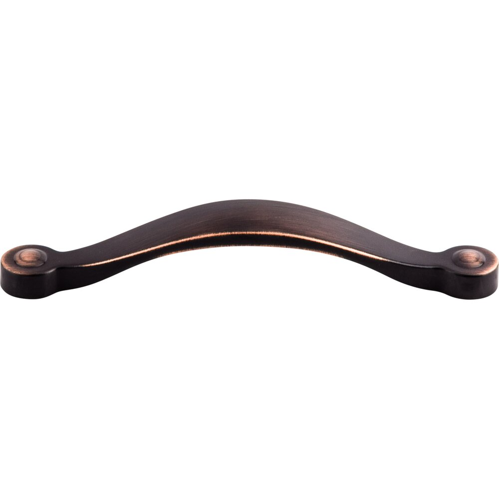 Top Knobs Saddle 5 1/16" Centers Arch Pull in Tuscan Bronze