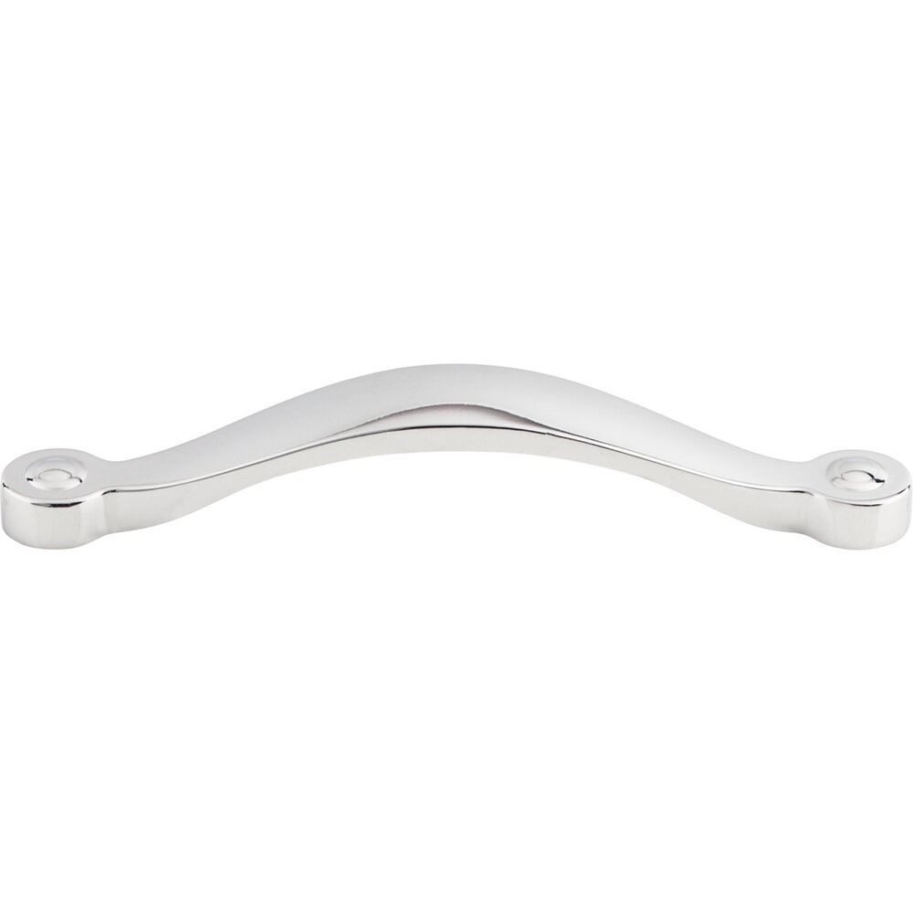 Top Knobs Saddle 5 1/16" Centers Arch Pull in Polished Chrome