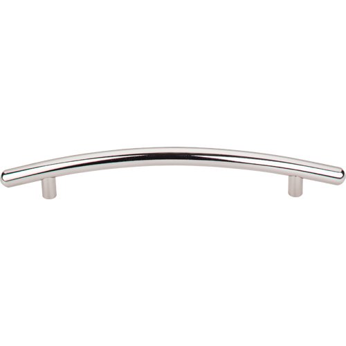 Top Knobs Curved 6 5/16" Centers Arch Pull in Polished Nickel