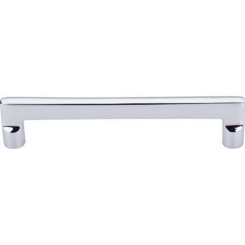 Top Knobs Aspen II Flat Sided 6" Centers Bar Pull in Polished Chrome