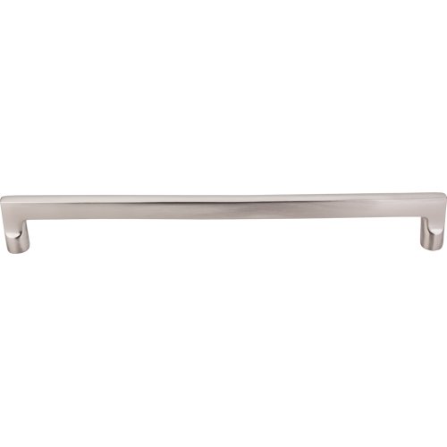 Top Knobs Aspen II Flat Sided 12" Centers Bar Pull in Brushed Satin Nickel