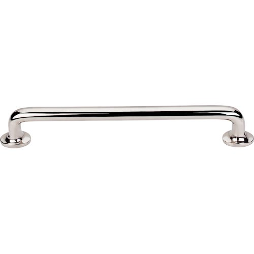Top Knobs Aspen II Rounded 9" Centers Bar Pull in Polished Nickel