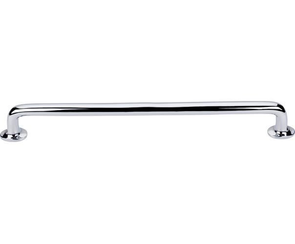Top Knobs Aspen II Rounded 18" Centers Bar Pull in Polished Chrome